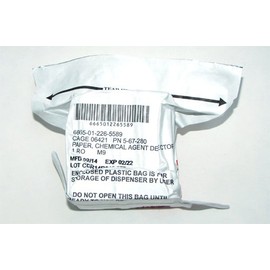 M9 Paper Chemical Agent Detector Paper