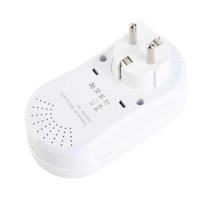 Digital Thermostat Outlet Plug 16A Outlet Socket Temperature Controller 5+1+1
