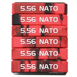 Aolamegs Magazine Marking Band 6 Pack (Red Black-White)
