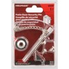 Hardware Essentials 852224 Patio Door Security Pin, Silver