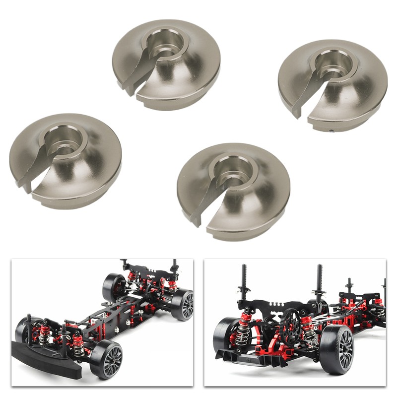 Spring Retainers with Piston Heads for TRXXAS SLASH 2WD RC