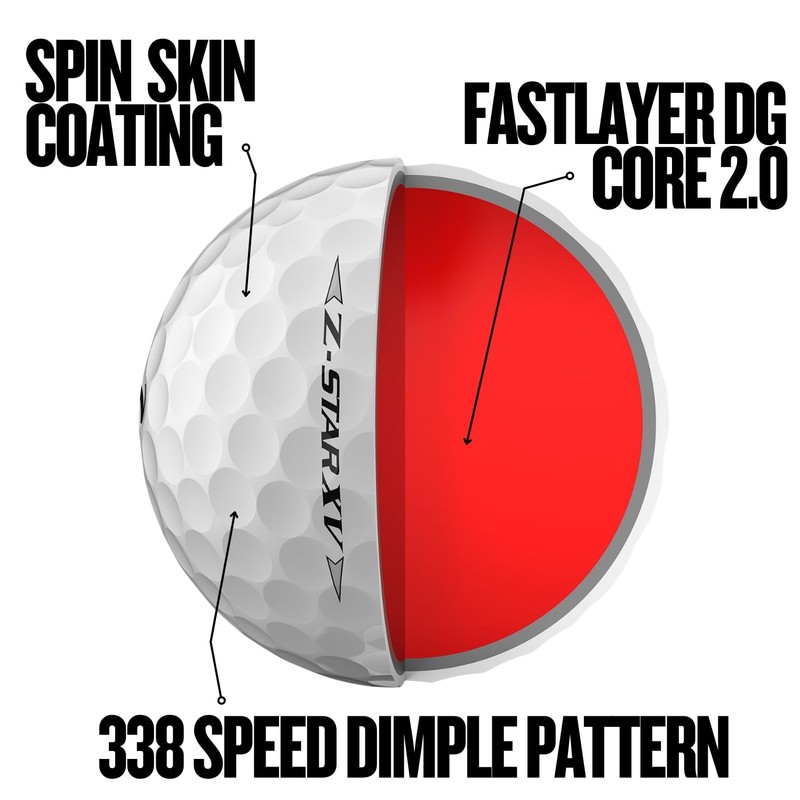 Srixon Z-STAR XV – Ultra Performing Golf Ball | Maximum