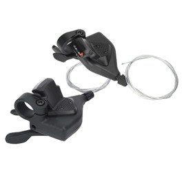 Keenso Bicycle Shift Lever, 3 X 9 Speed Bike Shift Brake Lever Bike Gear Shift Lever Bicycle Shifter Levers Brake Conjoined Derailleurs Bike Disc Handle Trigger Bicycles and Spare Parts