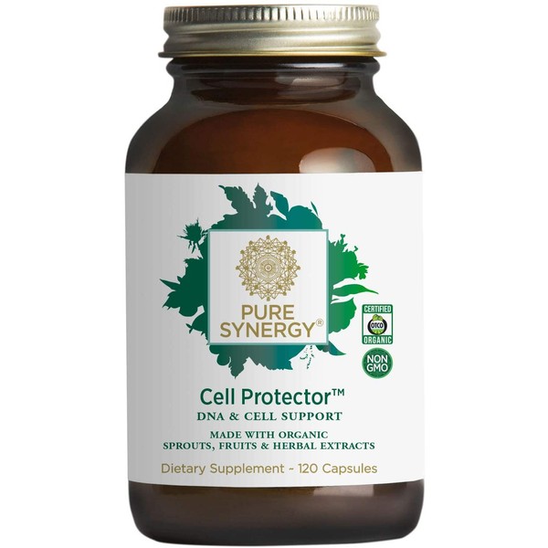Pure Synergy Cell Protector (120 Capsules) Complete Supplement For Healthy Cells, DNA and Liver Function