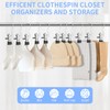 Senbowe 30 Pack Heavy Duty Clothes Pins, Boot Hangers for