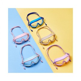 LuminaD Rollic Kids' Swimming Goggles with Integrated Earplugs Swimming Goggles Violet