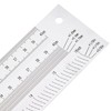 Ultra Precision Marking Ruler Stainless Steel Woodworking Scribing Ruler Gauging