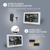 Newentor Weather Station Inside Outside Thermometers Digital Hygrometer Temperature Humidity