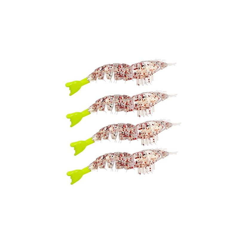 Z-MAN Ez Shrimp Z Unrigged, 3.5", Shrimp Po Boy