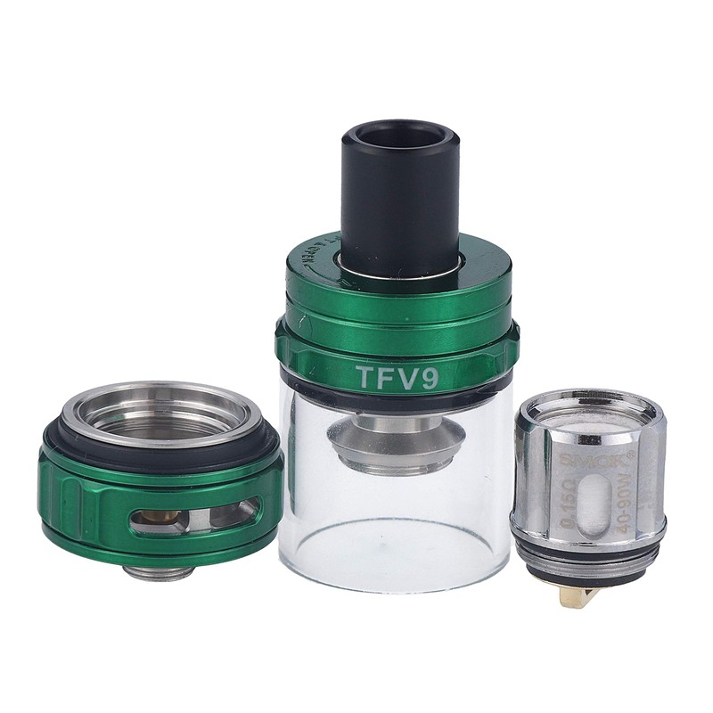 SMOK TFV9 Mini Clearomiser Set, Blue, 3 ml Tank Volume