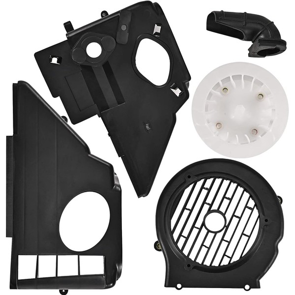 Trkimal Air Director Assy, Cooling Fan Cover Assembly Replacement for