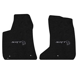 Lloyd Mats Custom-Fit Carpeted Floor Mats Premium Luxury Car Floor Liners for Dodge Charger AWD 2015-ON (Charcoal, Front Mats)