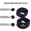 VERSAL Weight Lifting Straps Figure 8 Lifting Straps Neoprene Padded