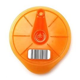 Aqualogis Orange Service T-Disc Compatible with Tassimo Caddy, Charmy, My Way, Joy, Happy, Bosch, Brown