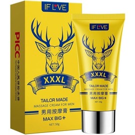 Crema revitalizante para hombres, aceite de masaje para el agrandamiento, crema de alivio para los cuerpos cavernosos
