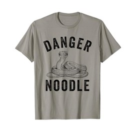 Funny Danger Noodle Rough Green Snake Lovers T-Shirt
