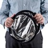 Glow Circular Collapsible Reflector with Handles (32", Silver/White)