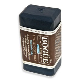 Handmade Goat Milk Soap- BOGUE No.4 Walk in the Valley Blend with Activated Charcoal and Rejuvenating Orange, Petitgrain & Vetiver