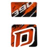 Tankpad Motorcycle Carbon Sticker Orange Compatible with KTM DUKE 390