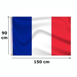 GUSTO Italian Nautical Fabric Flag with Nylon String 30 x 20 cm Durable Fabric (30 x 20 - Civil Navy)