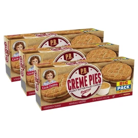 Little Debbie Peanut Butter Creme Pies 18.39 Oz (3 Boxes)