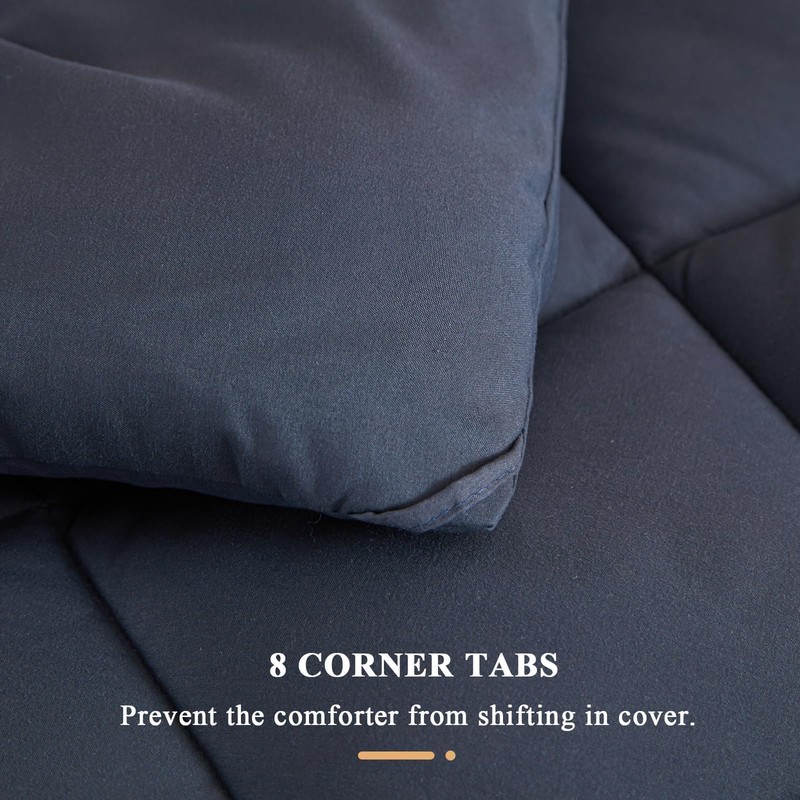 MIOTO 132x120 Alaskan King Comforter, Extra Large King Size Comforter