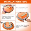 Layhit 5 Pcs Car Wash Mitt Set, Brush Not Included,