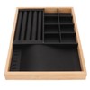 Stackable Jewelry Tray Organizer 3 Purpose Storage Cabinet Drawer Display