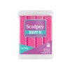 Sculpey Argilla polimerica 2 Oz PNK GLTTR, Rosa Glitter