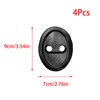 YUYUDEHM 4PCS Silicone Car Door Latch Protector, Car Door Lock