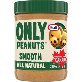 Kraft All Natural Smooth Peanut Butter 750g from Canada