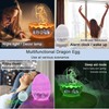 Unique Dragon Egg Digital Clock Ok to Wake Up Alarm
