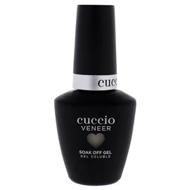 Cuccio Colour Veneer Nail Polish - Triple Pigmentation Technology - Polish Free Soak Off Gel - Hair Toss - GREEN - 0.44 Oz, I0098069
