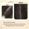 Hair Toppers for Women Real Human Hair 12 Inch Upgrade