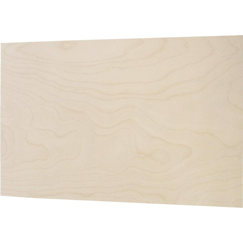 Premium Baltic Birch Plywood,3 mm 1/8"x 12"x 18" Thin Wood