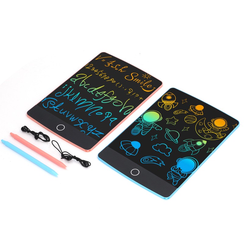 2 Pack LCD Writing Tablet 8.5inch Erasable Educational Learning Electronic