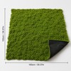 36ft Artificial Moss for DIY Crafts – Realistic Green Polyester