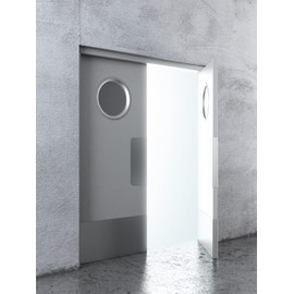 Richelieu 810FBB Onward (2-Pack) 3 3/4-inch (95 mm) Double Action Spring Hinge for Interior Door, Black Finish