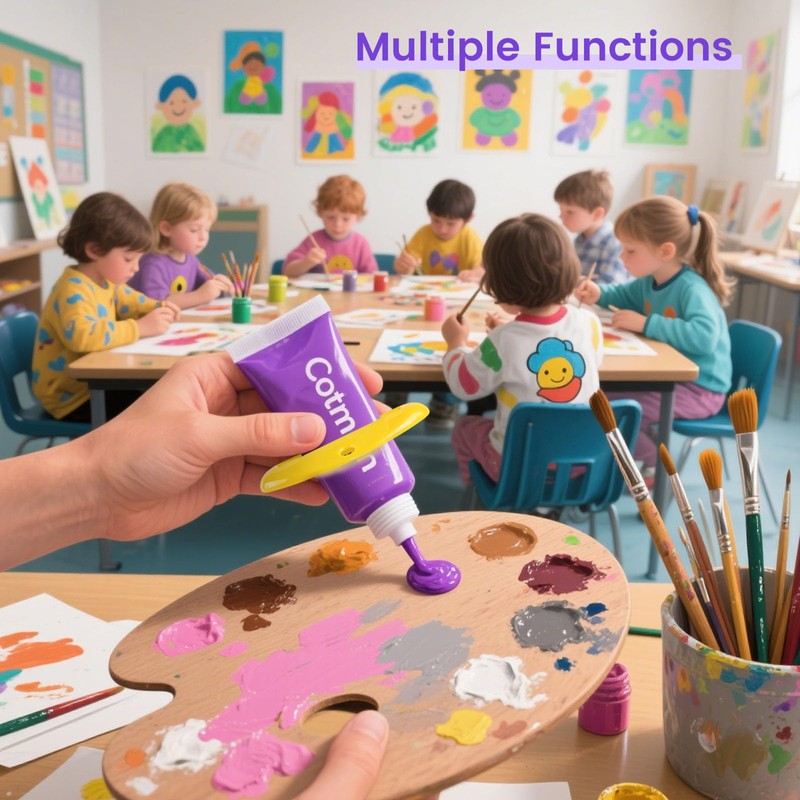 LOVEINUSA Toothpaste Tube Squeezer Dispenser, 4PCS Hanging Tooth Paste Clips