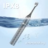 Seapeoa Sonic Electric Toothbrush Equipped with 10 Brush Heads and
