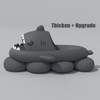 IDEINER Shark Slippers for Men and Women, Cloud Shark Slides,