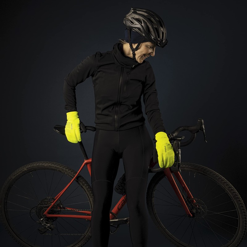 GripGrab RIDE Windproof Deep Winter Lobster 3-Finger Cycling Gloves Thermal