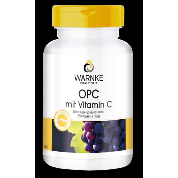 Warnke OPC with vitamin C Capsules 250 cap
