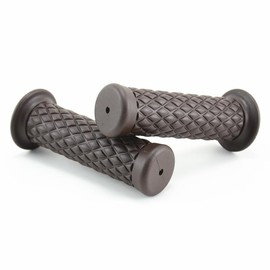 DOYOUCOTO Handle Grip, Motorcycle, Rubber Grip, Rubber, Universal Use, Left and Right Set of 2, Low Temperature Resistant, Corrosion Resistant, Food Motorcycle, Motorcycle, Motorcycle, Old Car, Moped