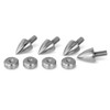 PrecisonGeek Speaker Spikes and Pads Set, M8 Spikes 20mm Diameter