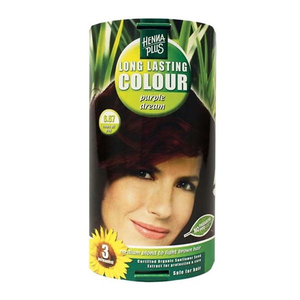 Henna Plus Long Lasting Hair Colour Purple Dream 100mL