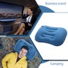 YPWangShengRui Rectangle Inflatable Camping Pillow Compressible Ergonomic Pillow Portable Ultralight