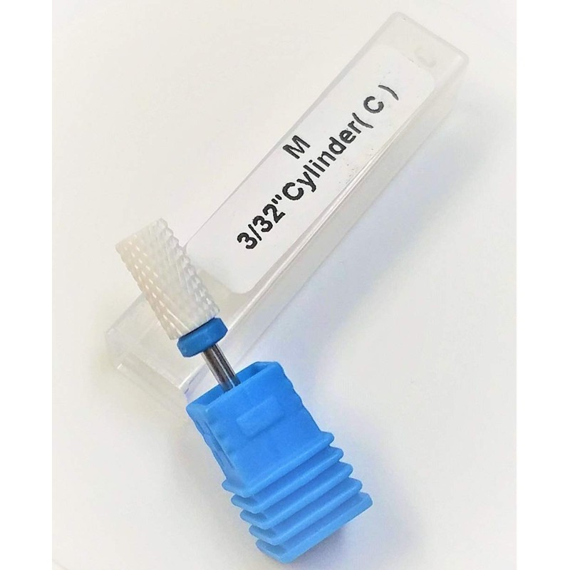 Nail Machine Bit Ceramic Standard (Cylinder) QT-111 (M (Middle))