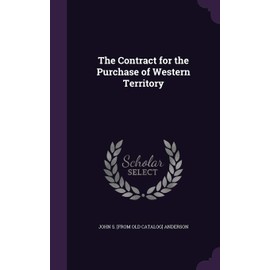 The Contract for the Purchase of Western Territory