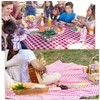 4 Pack Red Table Cloth, Plastic Birthday Table Cover Disposable